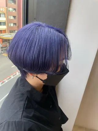 ミディアム カラー ブリーチ👩🦳/ ✂︎MANAMIのヘアスタイル