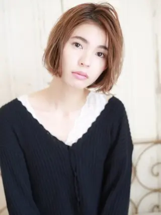 ミディアム 🐺ウルフ/レイヤー 似合わせ‎🤍沙羅のヘアスタイル