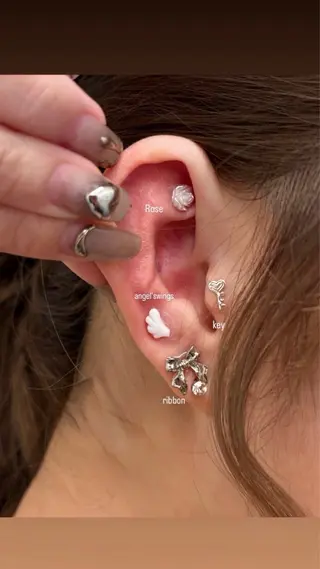 韓国レイヤー/透明感 ♡YUUNAのヘアスタイル