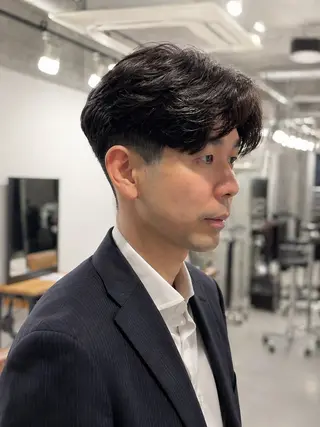 パーマ メンズ メンズモテパーマ💙 fuwaのヘアスタイル