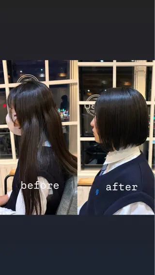 ショート 🍃ボブ&ショート 特化🍃髪質改善🍃のヘアスタイル