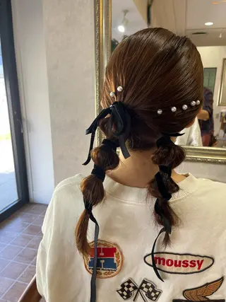 ヘアアレンジ 🔷岡村主明🔷 Lafestaのヘアスタイル