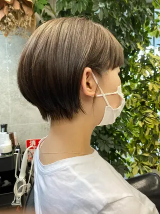 ショート ショート・ウルフ✂︎ 安住有咲子のヘアスタイル