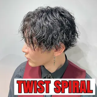ショート パーマ メンズ 💈メンズパーマ💈 ナカザワ リョウのヘアスタイル