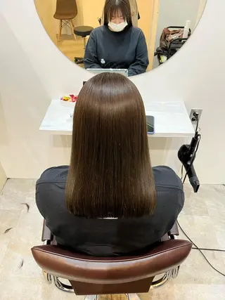 セミロング カラー 【髪質改善 艶髪】 布川 莉穂のヘアスタイル