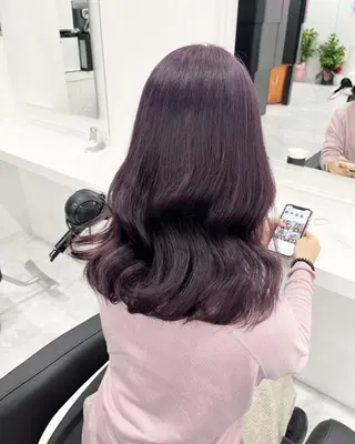 カラー 🪞official FRUITS渋谷🩰のヘアスタイル
