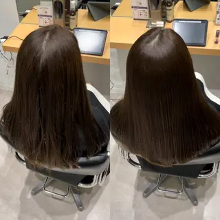 ミディアム 髪質改善ヘアケア 艶髪特化/上田のヘアスタイル