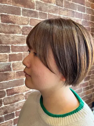 ショート メンズ 久木原 ゆりのヘアスタイル