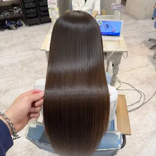 ロング 店長✨レイヤー✖️ 髪質改善✖️韓国ヘアのヘアスタイル