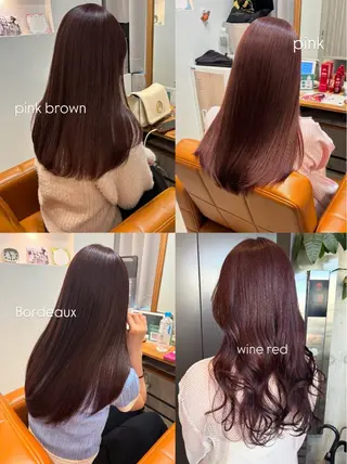 カラー 【完全個室】髪質改善 暖色カラー/山崎唯奈のヘアスタイル