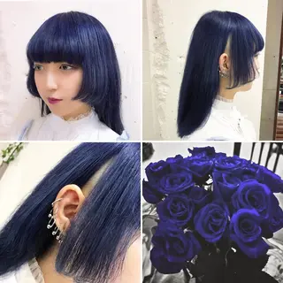 セミロング カラー ✨️眉毛、派手髪、 ハイトーンShinの眉毛・アイブロウイメージ