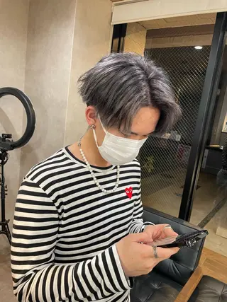 カラー メンズ RIENS aura / ayu ♡のヘアスタイル