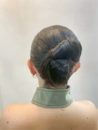 ヘアアレンジ hair make もりした ゆうのヘアスタイル