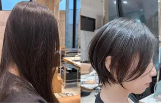ショート 大人ショート特化/ カットモデル/表参道のヘアスタイル