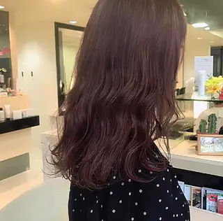 ロング カラー 滝本 里実のヘアスタイル