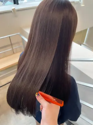 ミディアム カラー ヘアアレンジ アイブロウ ミニボブ/ブリーチ 🌈MISATOのヘアスタイル