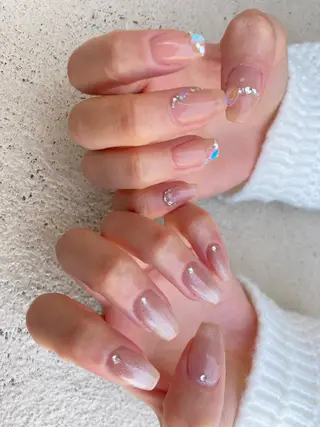 ミディアム ネイル ✴︎ Delightのネイルデザイン