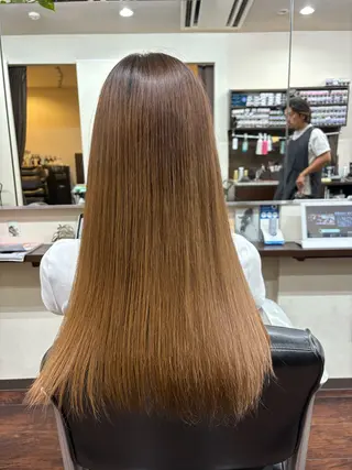 ロング 熊澤 歩のヘアスタイル