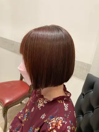 ショート カラー ルシードスタイル クリザンテーム所属・佐藤 睦月のヘアスタイル