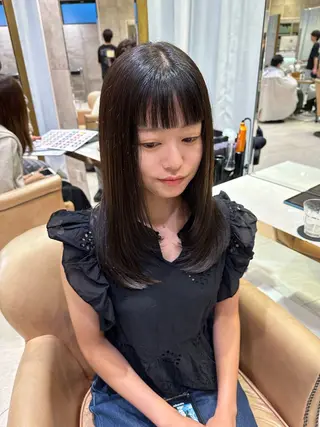 ロング 🌻古岡 マノン🌻のヘアスタイル