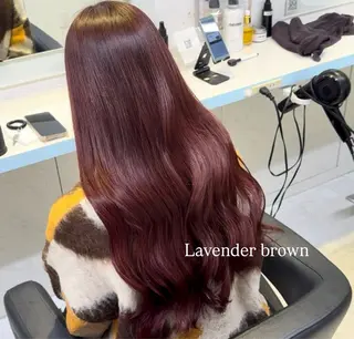 ロング カラー NANA💓韓国ヘア /レイヤー/暖色💓のヘアスタイル