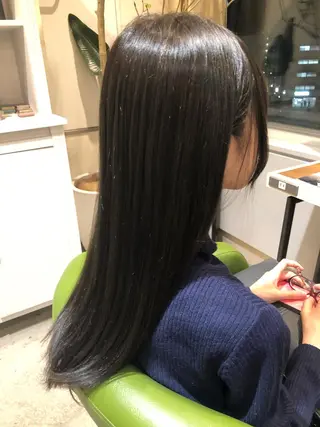 ロング カラー 森 翼のヘアスタイル