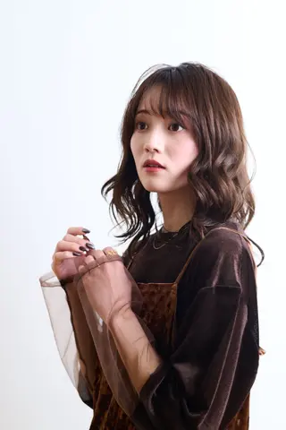 ミディアム 宮尾愛海 /溝の口駅 【似合わせパーマ】のヘアスタイル