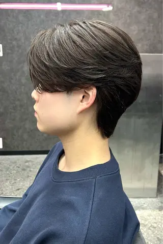 ショート カラー メンズ メンズスタイリスト 前田雄輝のヘアスタイル