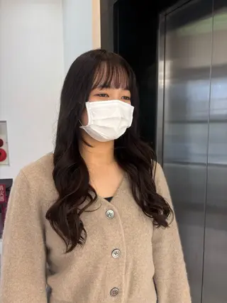 ロング 艶髪໒꒱／透明感 カラー🍀_そら🪽のヘアスタイル