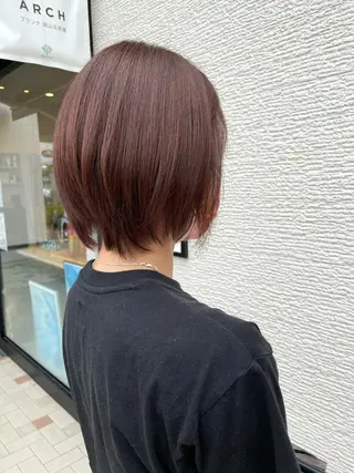 カラー 新谷 玲日のヘアスタイル
