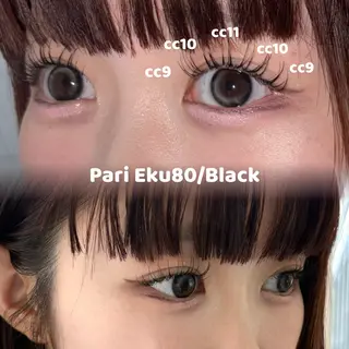 マツエク・マツパ NORAアイラッシュ 🩵NANAKOのマツエク・マツパデザイン