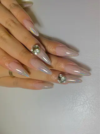 ロング O. AKINAのネイルデザイン