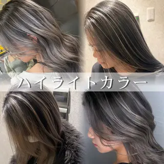 ロング カラー &.TIGRE KUMAMOTOのヘアスタイル