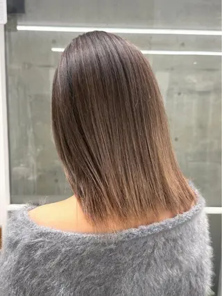 カラー Kotoko🖤/海 外/バレイヤージュのヘアスタイル