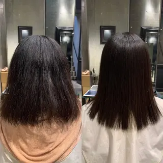 ミディアム ENORE 青山店所属・🫧縮毛矯正専門店/ 髪質改善プロ直輝🫧のヘアスタイル