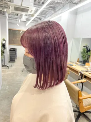 ミディアム カラー 代表 YUKI ☆のヘアスタイル