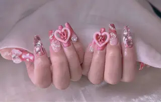 ネイル 長さだし専門店 M2　rikaのネイルデザイン