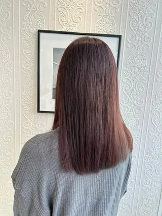 セミロング 🍀富久 永梨🧸のヘアスタイル