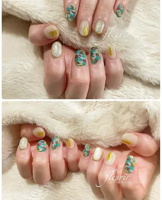 ネイル フルリール 【プライベートサロンのネイルデザイン