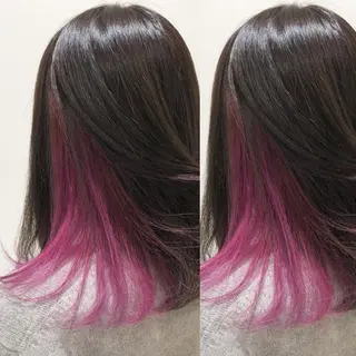 セミロング 上川 開生のヘアスタイル