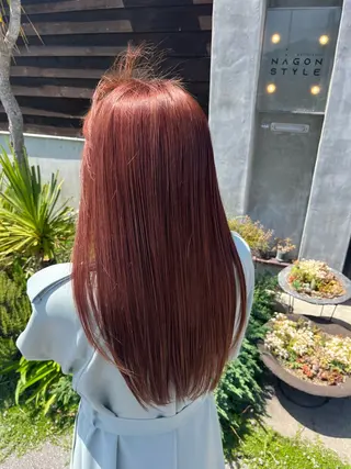ロング カラー NAGONSTYLE 田村　莉生のヘアスタイル