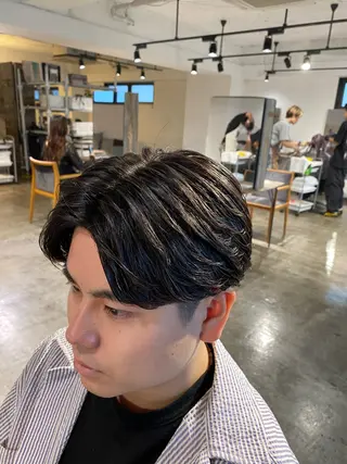 パーマ メンズ メンズパーマ 特化/中川拓也のヘアスタイル