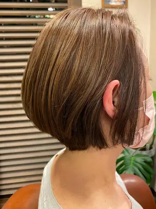 ショート カラー liL  hair サトウリョウタのヘアスタイル