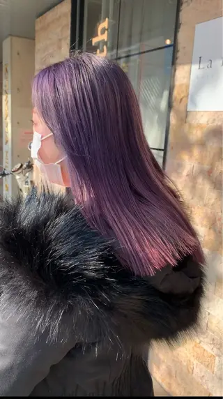 ロング カラー ♾️日沼 樹♾️透明感/艶髪のヘアスタイル