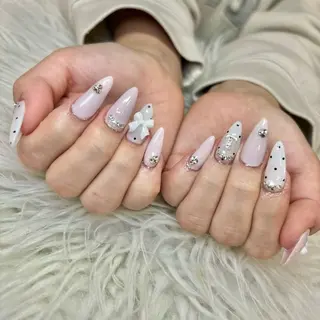 ロング mionail 八木のネイルデザイン