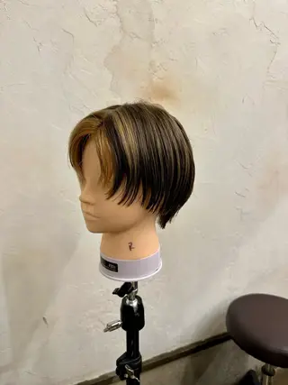 ショート カラー 🦖ノザワ リンカ🦖のヘアスタイル