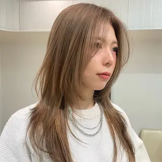 ロング カラー 🪅ブリーチカラー 🪅琉羽Ruuのヘアスタイル