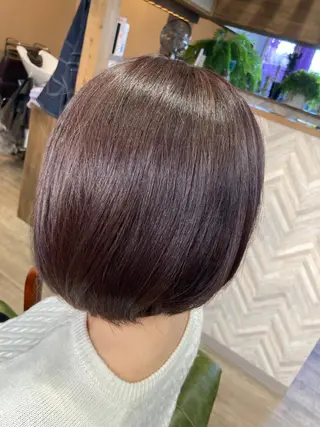 ミディアム カラー 今井 里美のヘアスタイル