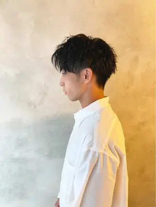 パーマ メンズ メンズサロン アソビ元町のヘアスタイル