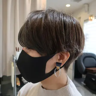 ショート カラー tenny調布 いしまつのヘアスタイル